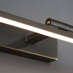 Rotatable LED Vanity Mirror Light - Linear Acrylic Design