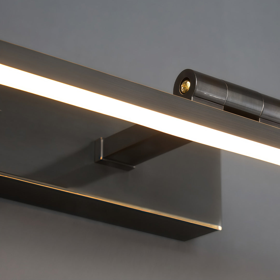 Rotatable LED Vanity Mirror Light - Linear Acrylic Design