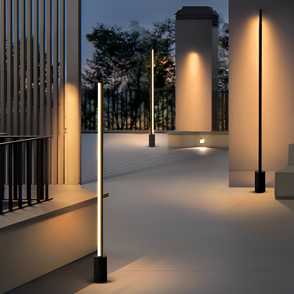 Premium Waterproof LED Linear Outdoor Floor Lamp