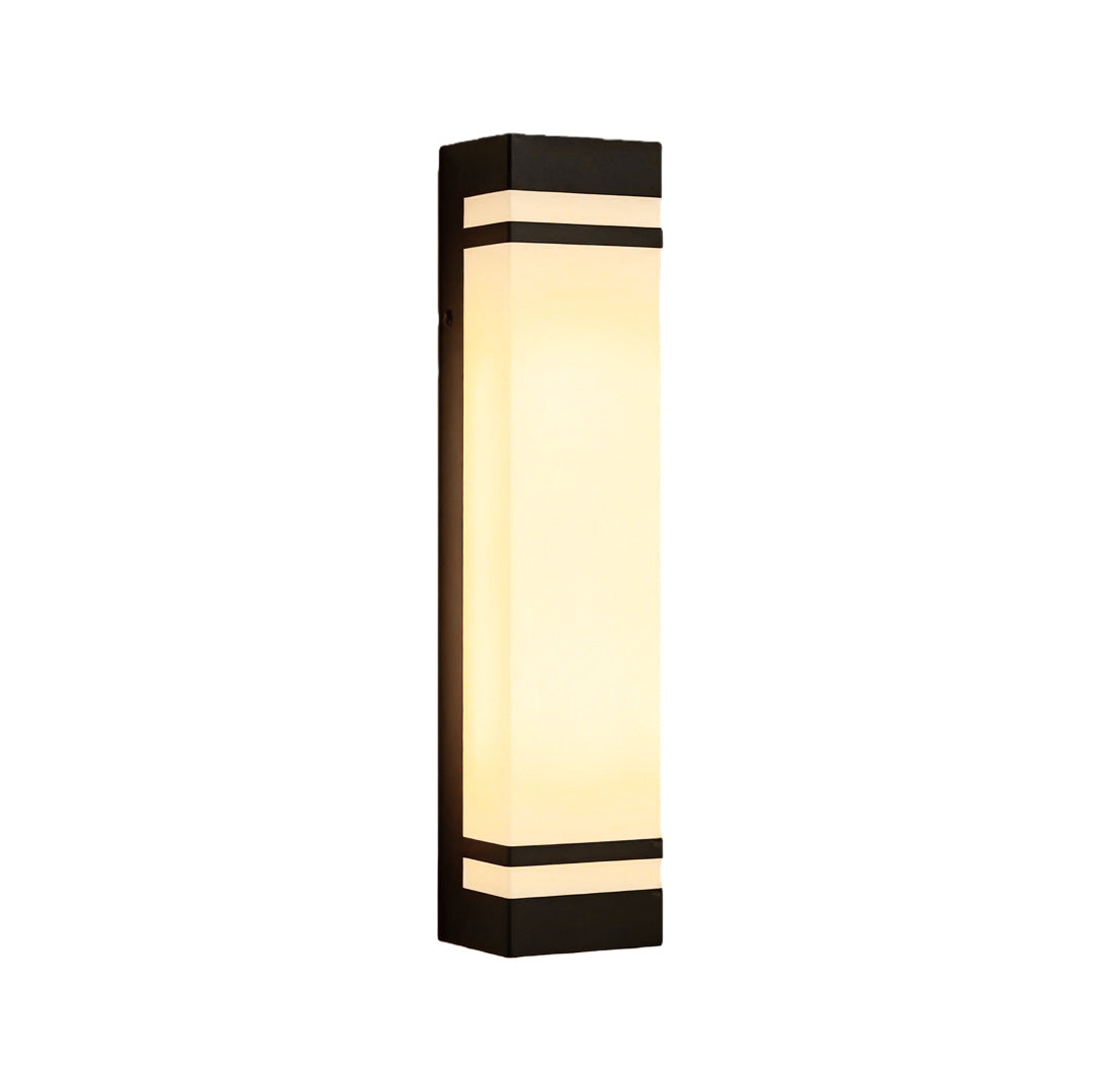 Modern Rectangular Waterproof LED Wall Light