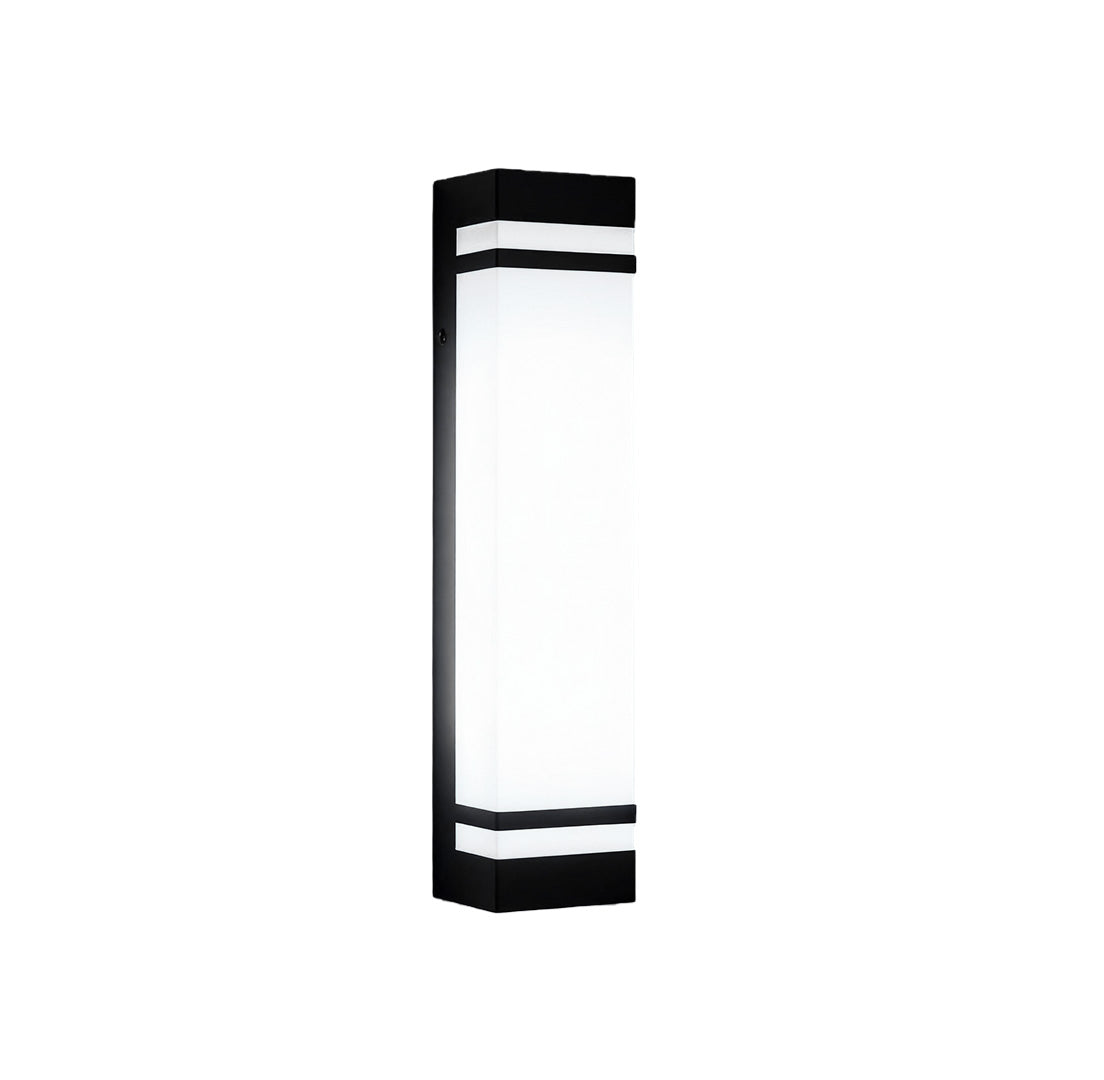 Modern Rectangular Waterproof LED Wall Light