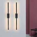 Modern Electroplated Metal Vertical Wall Light