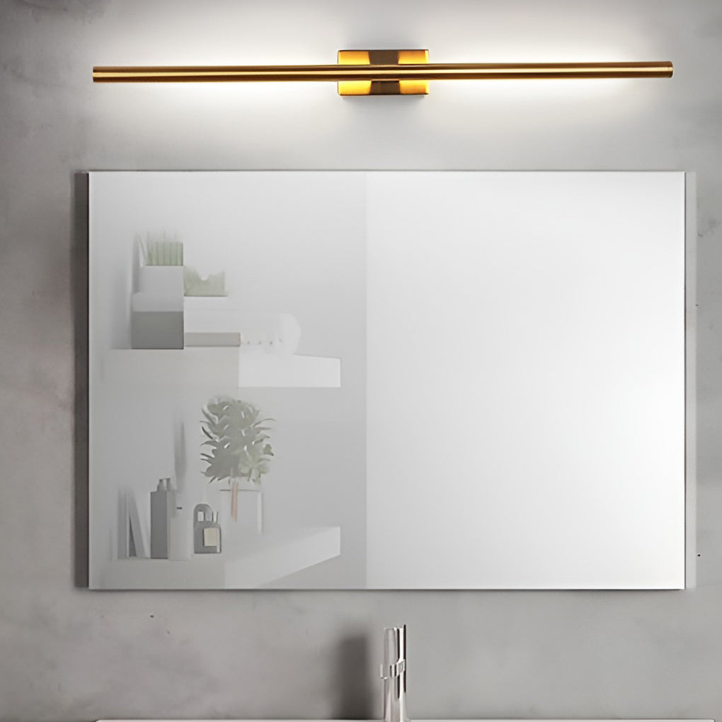 Modern Electroplated Metal Vertical Wall Light