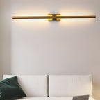 Modern Electroplated Metal Vertical Wall Light