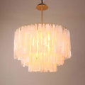 Contemporary Shell-Shaped Capiz Chandeliers - Modern Rustic Lighting