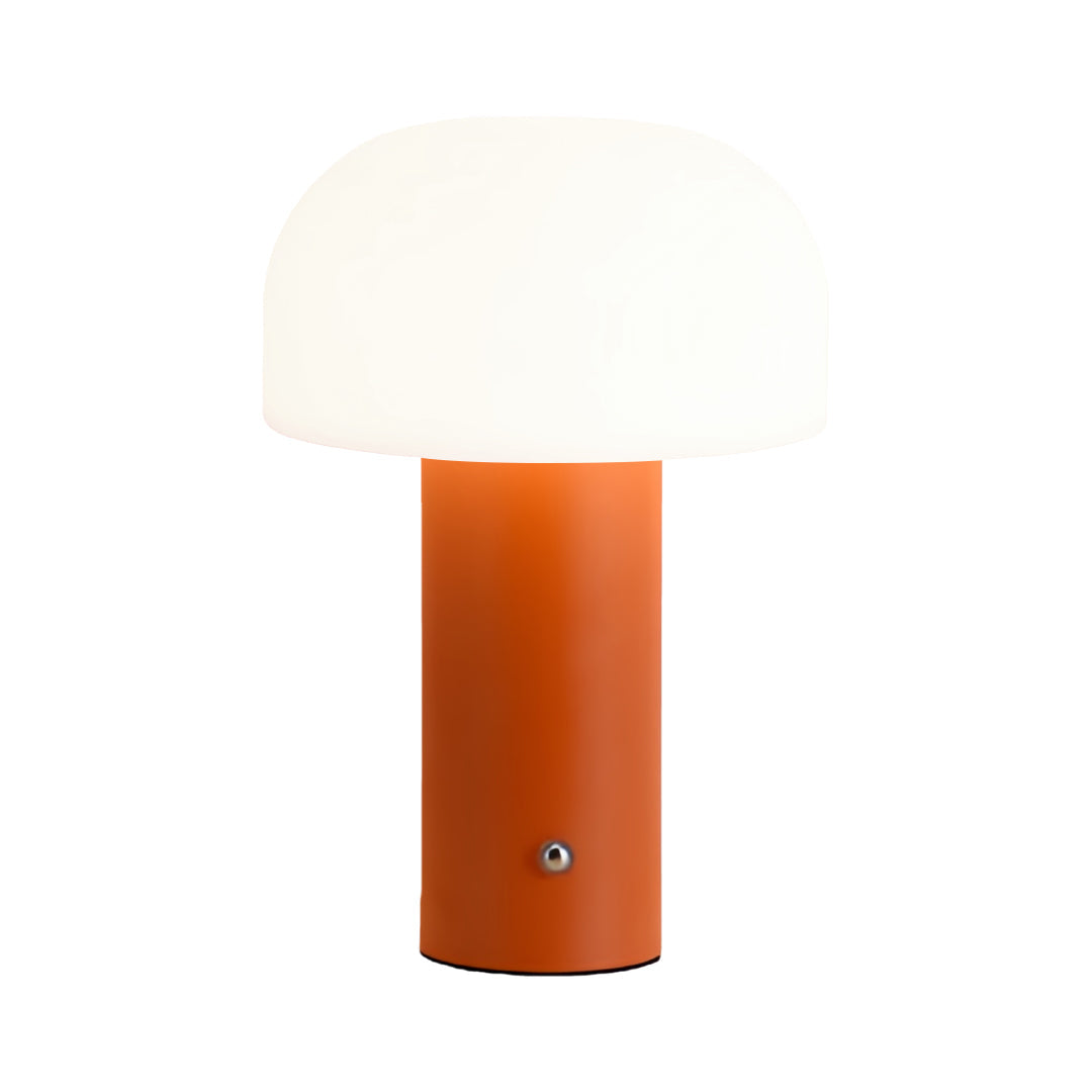 Premium Iron Base Mushroom Shade Table Lamp