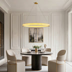 Luxury Copper Circular Chandelier Ceiling Light