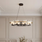 Premium Copper Ceiling Chandelier - Modern Luxury Lighting