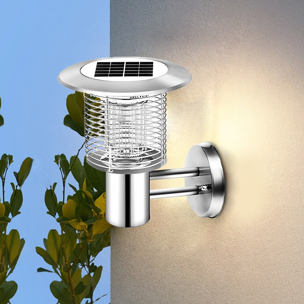 Premium Solar Purple Light Bug Zapper for Garden & Outdoor Spaces