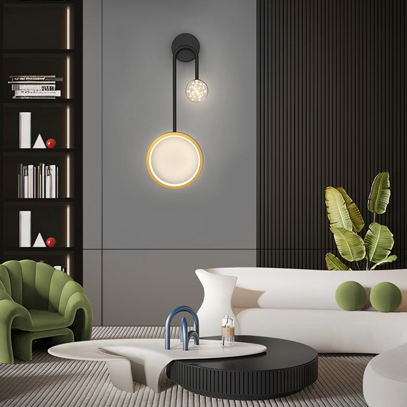 Modern Metal Wall Pendant Spotlight