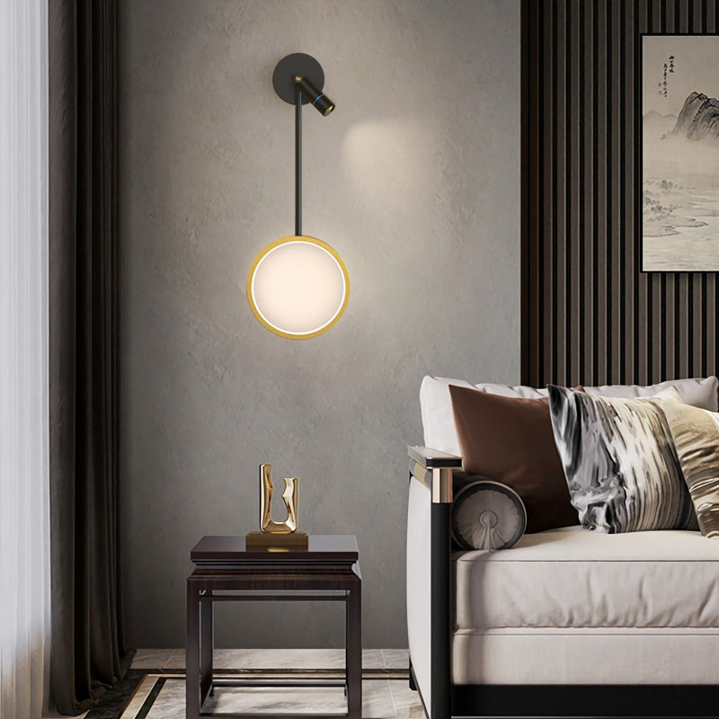 Modern Metal Wall Pendant Spotlight