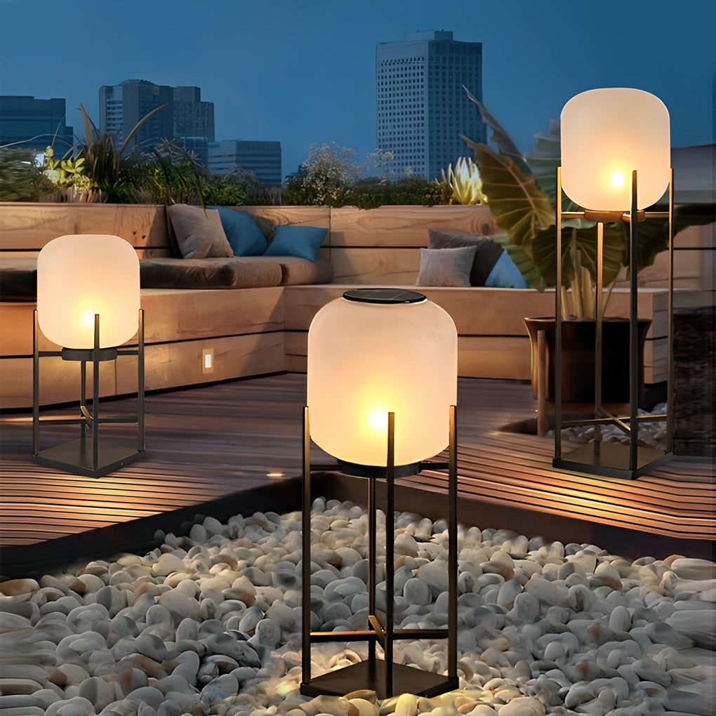 Premium LED Metal Outdoor Floor Lantern