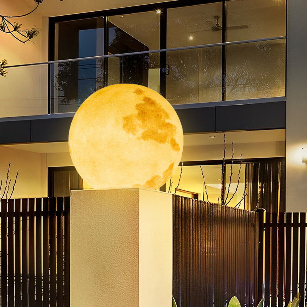 Moonstone Outdoor Decorative Pillar Light