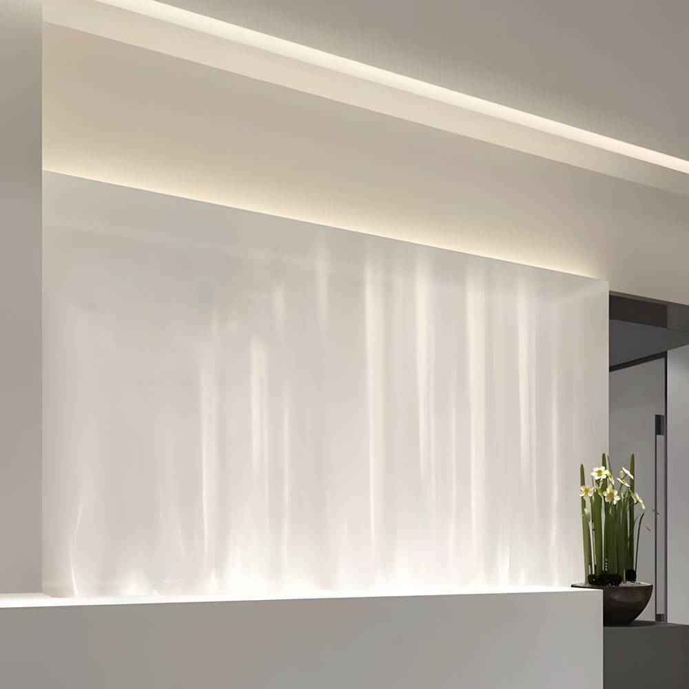 Modern Ocean Wave Wall Light - Dynamic Water Pattern Lamp