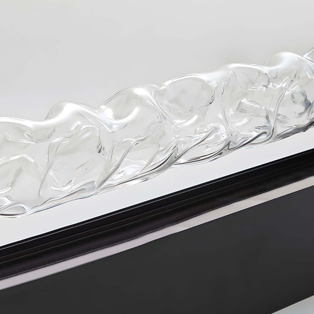 Modern Ocean Wave Wall Light - Dynamic Water Pattern Lamp