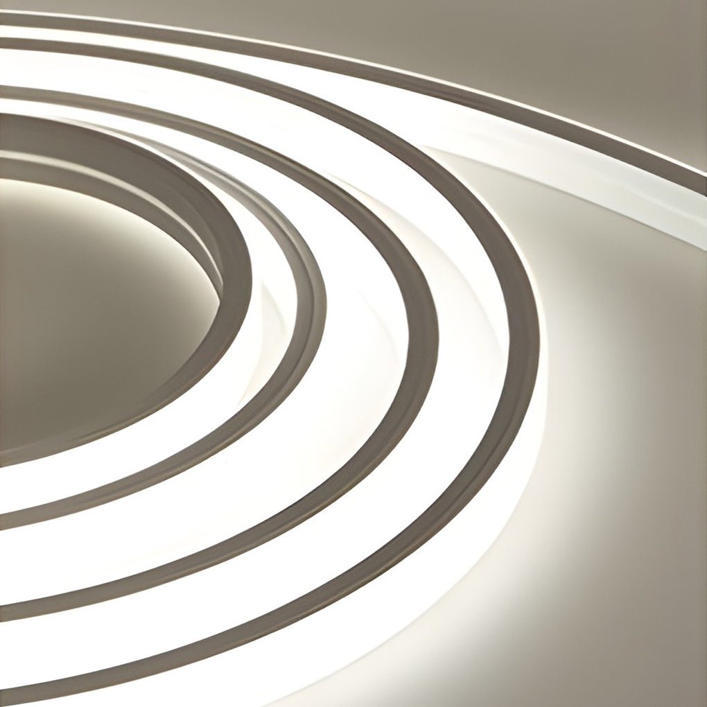 Waterproof Flexible LED Strip Lights for Outdoor Use - Cuttable Modern Design