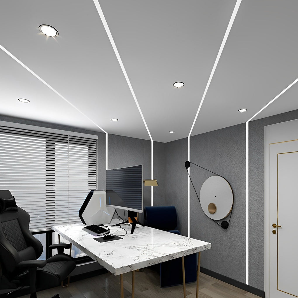 Waterproof LED Linear Strip Lights - Concealed Design
