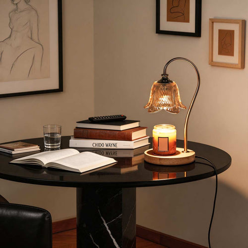 Adjustable Wax Melt Lamp - No Flame Aromatherapy Light