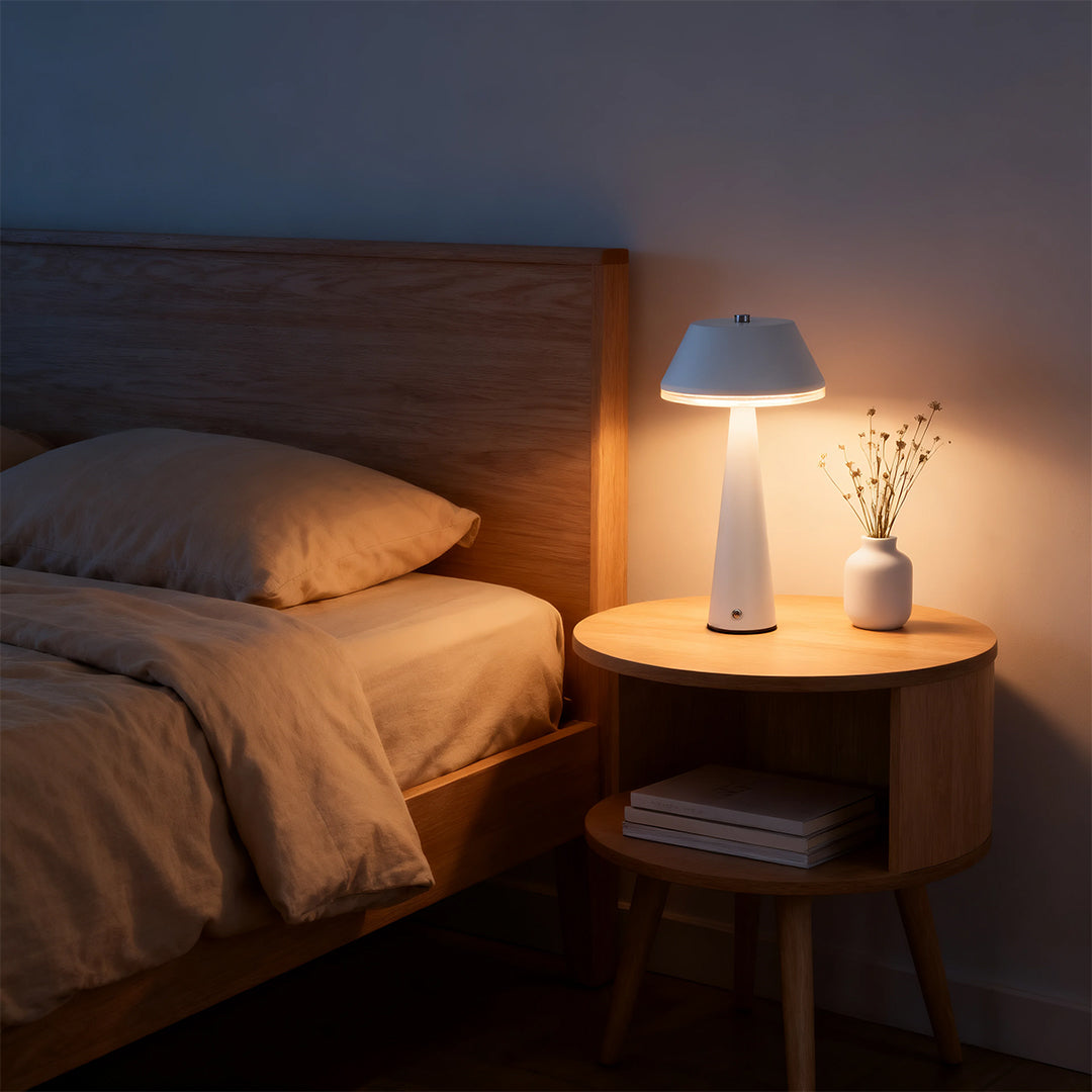 Premium Portable Rechargeable Cordless Table Lamp - Modern Design