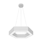 LED Hexagonal Geometric Chandelier - Modern Ceiling Light
