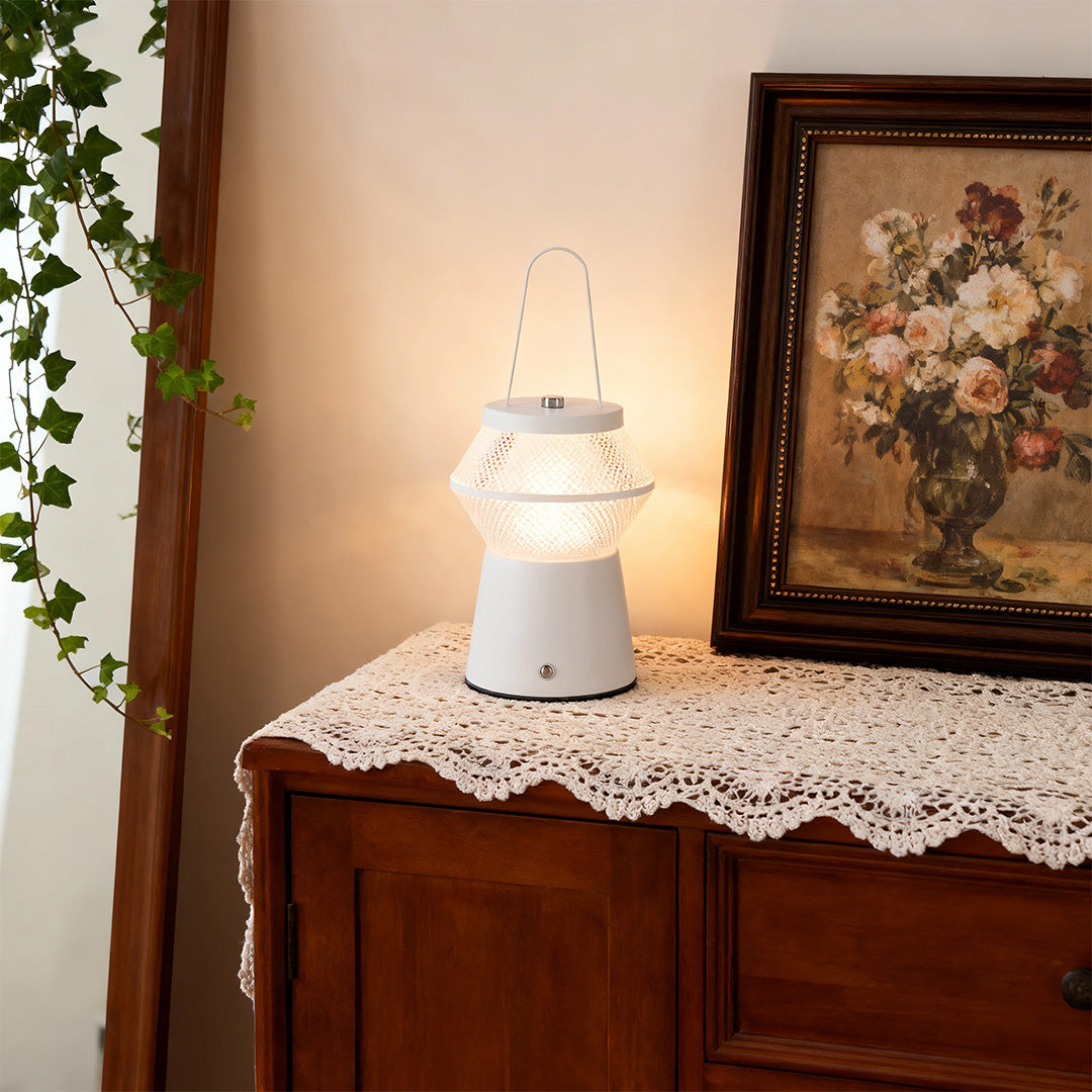Premium Solar LED Outdoor Lantern - Stylish UV Mosquito Repellent Design