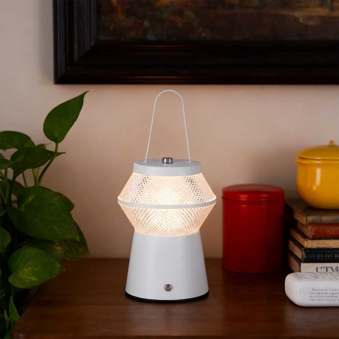 Premium Solar LED Outdoor Lantern - Stylish UV Mosquito Repellent Design