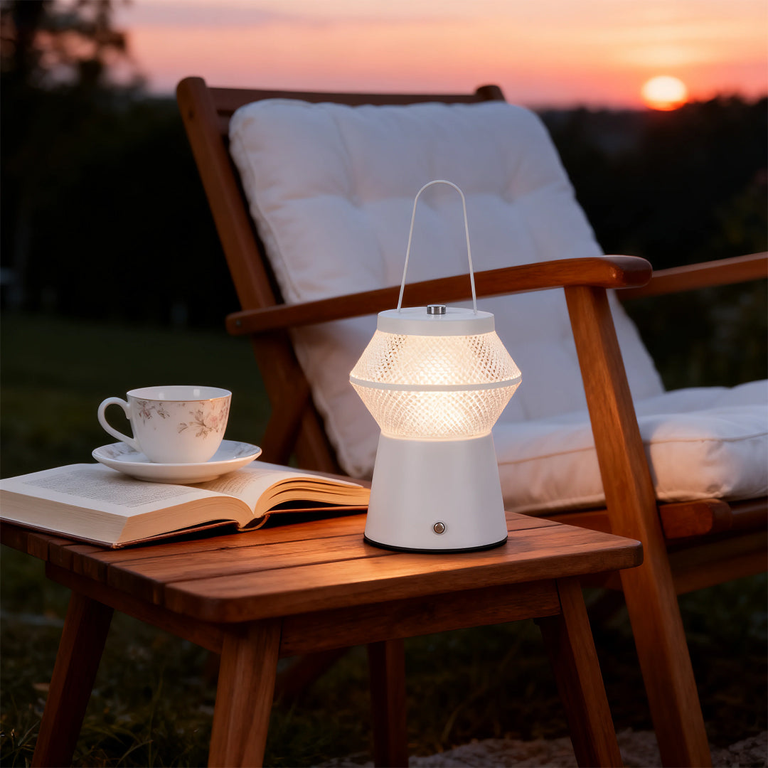 Premium Solar LED Outdoor Lantern - Stylish UV Mosquito Repellent Design