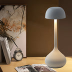 Rechargeable Gourd-Shaped Rustic Metal Table Lamp