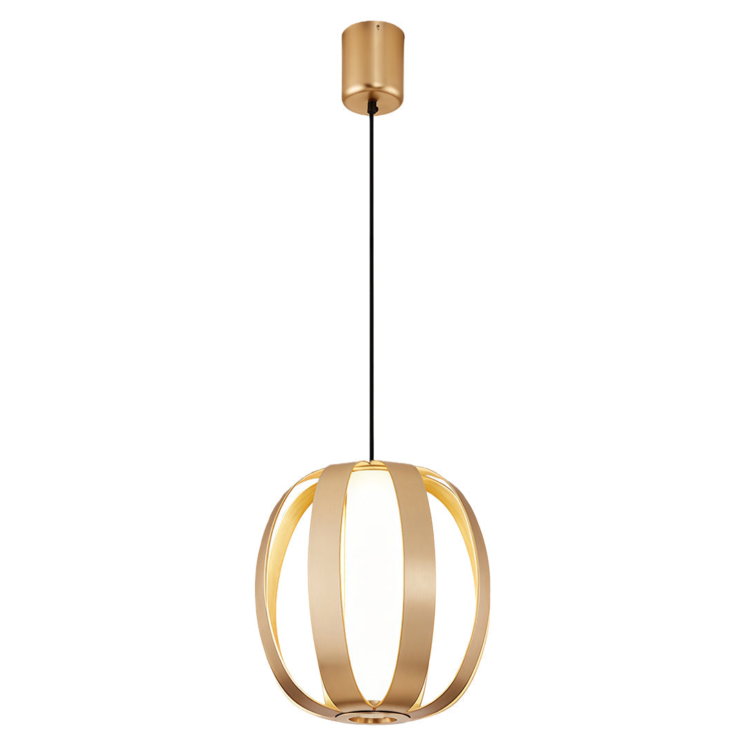 Contemporary LED Lantern Pendant Light - Minimalist Ceiling Fixture