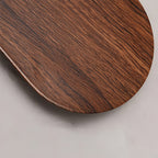 Mid-Century Minimalist Wood Grain LED Wall Lights