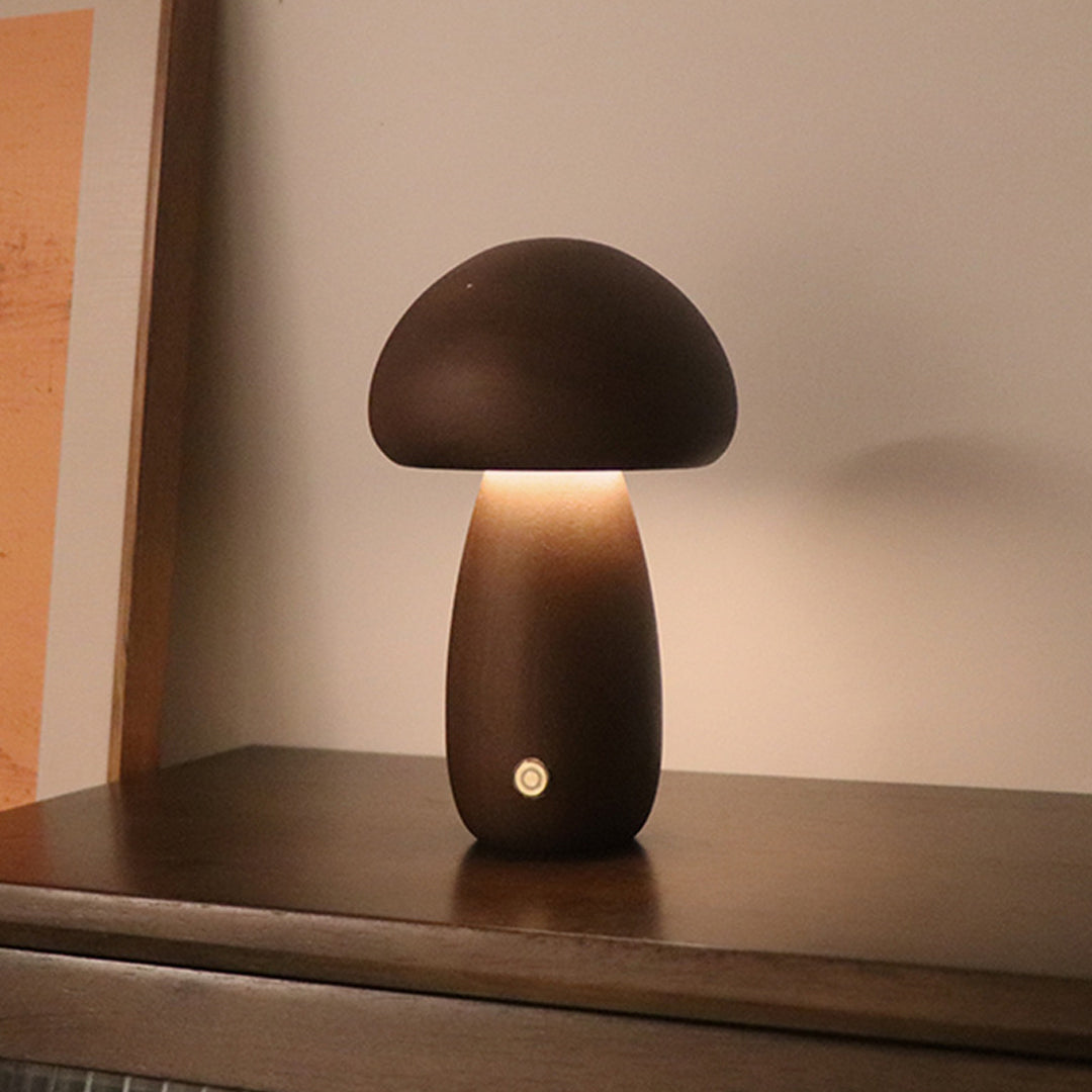 Elegant LED Mushroom Table Lamp - Decorative Night Light