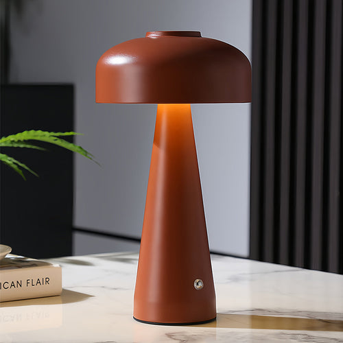 Dimmable Touch Control Portable LED Mushroom Table Lamp