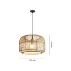 Japanese Minimalist Woven Pendant Ceiling Light