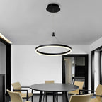 Corona Modern LED Ring Chandelier - Available in 12'', 16'', and 24'' Sizes